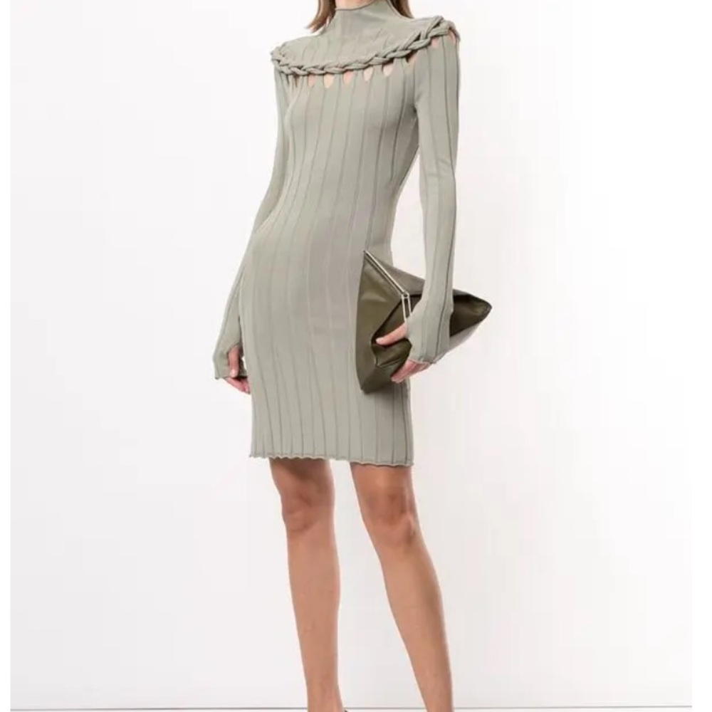 Dion Lee Braided Skivvy Mini Dress